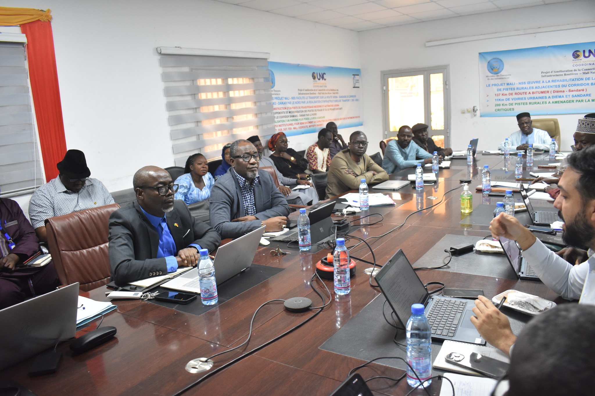 Première mission de supervision du Projet Mali Nafa Soro Siraw